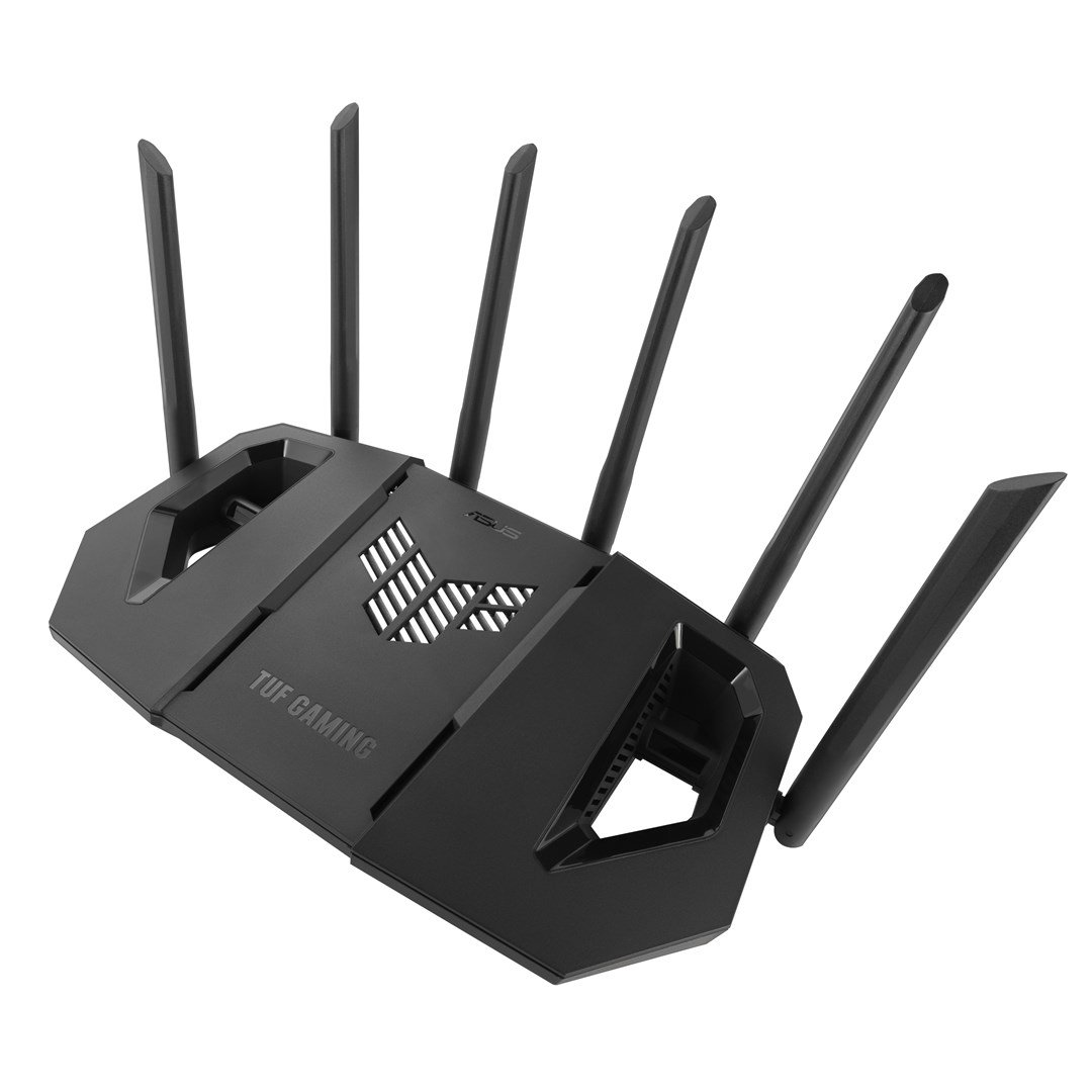 ASUS 90IG0A30-MO9C00 wireless router 2.5 Gigabit Ethernet Tri-band (2.4 GHz 5 GHz 6 GHz) Black