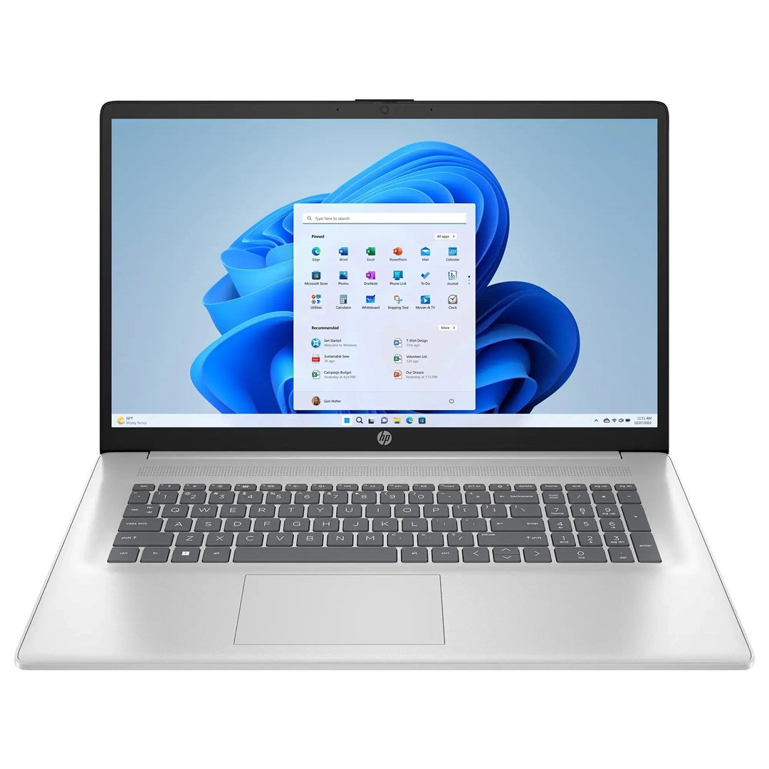 HP 17-CP3005 Ryzen 5 7430U 17.3 FHD AG IPS 16GB 512GB SSD Radeon Vega 7 Windows 11 (REPACK) 2-year warranty Natural Silver New Repack/Repacked