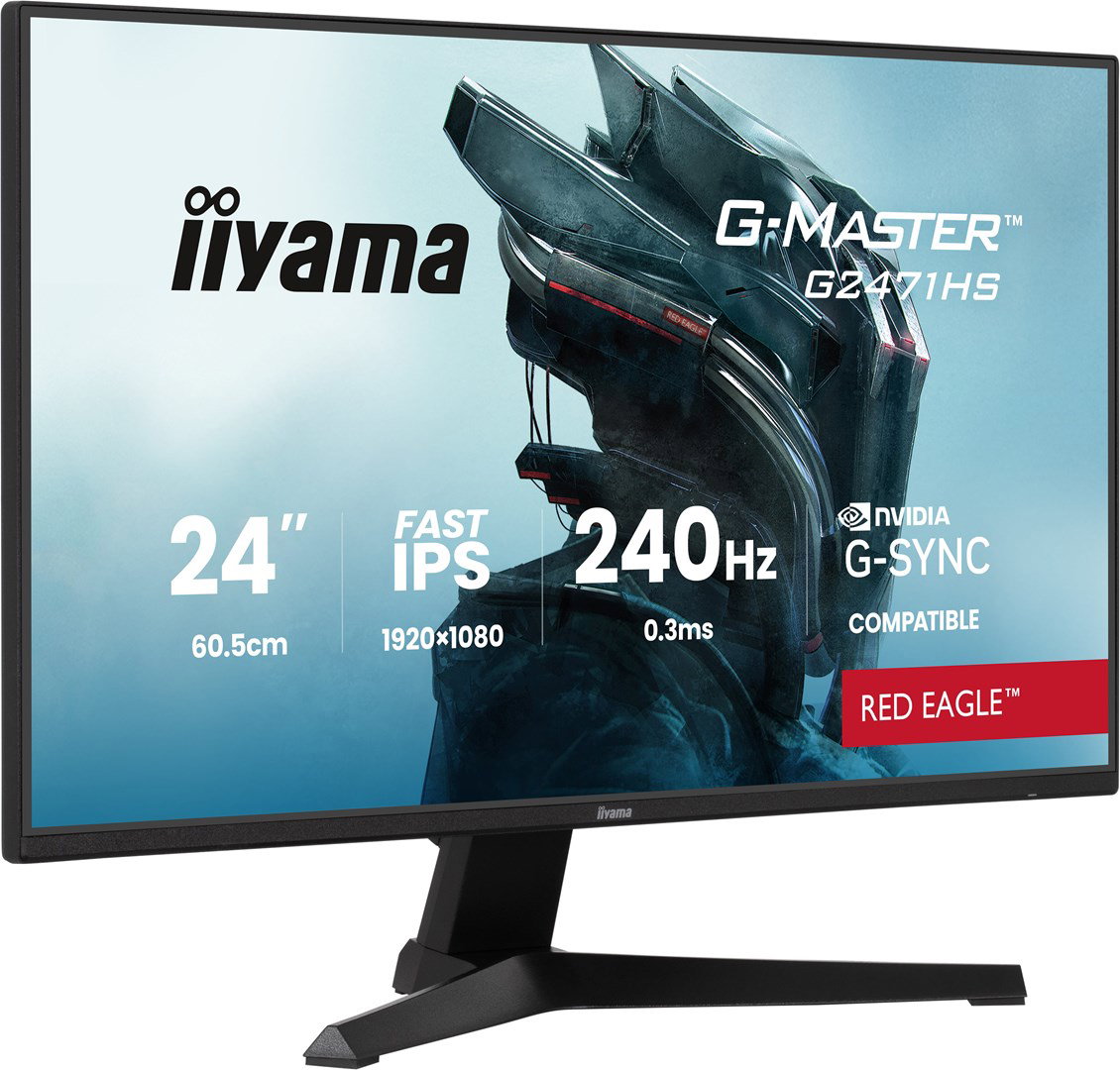 iiyama G-MASTER G2471HS-B1 computer monitor 60.5 cm (23.8