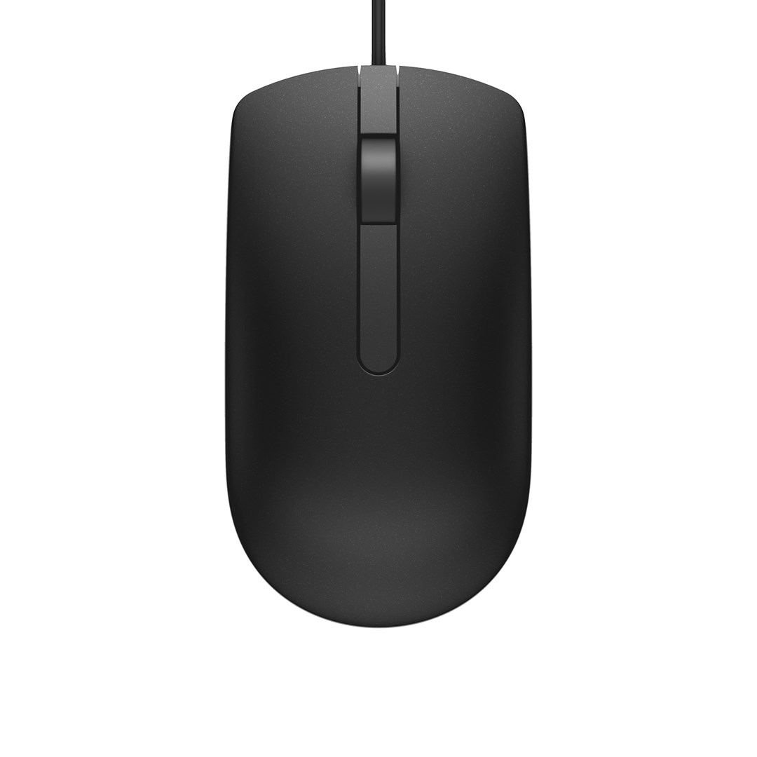 DELL MS116 mouse Ambidextrous USB Type-A Optical 1000 DPI