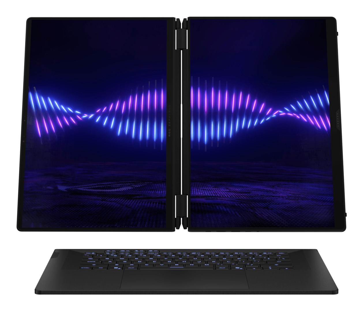 ASUS ROG Zephyrus Duo 16 GX651AX-U9322X Ultra 9 386H 2x16.03K Touch OLED 120Hz 1100nits AG 32GB LPDDR5X SSD2TB GeForce RTX 5090 24GB Cam1080p + IR 90WHrs W11Pro Aluminum Stellar Grey