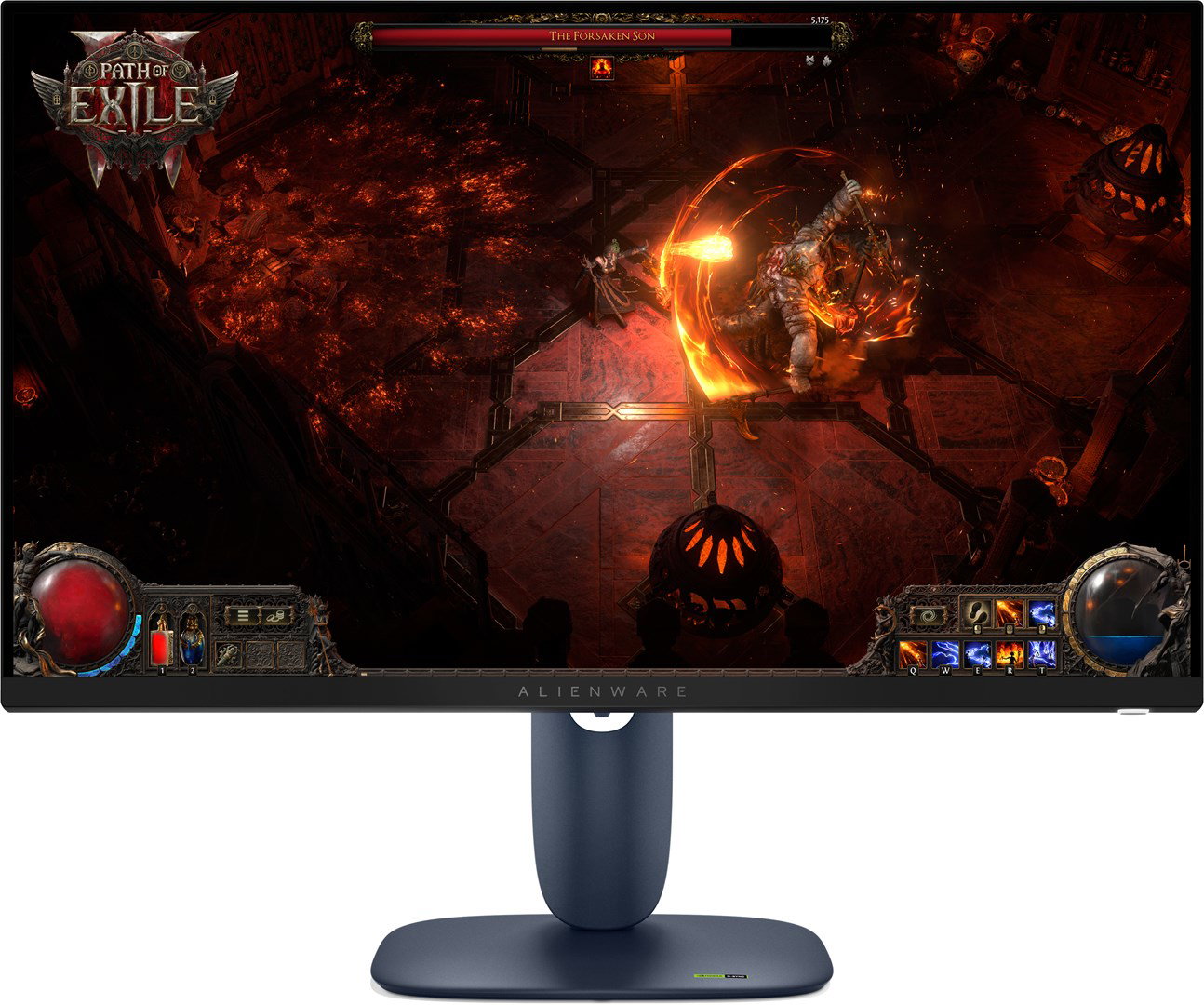 Alienware AW2725DM computer monitor 68.6 cm (27) 2560 x 1440 pixels Wide Quad HD LCD Blue
