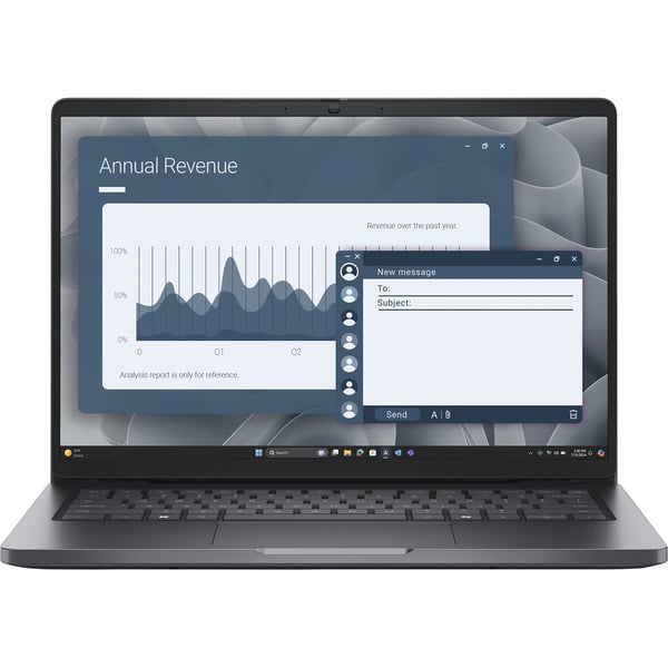 Dell Pro 14 (W6M3Y), Notebook - black, AMD Ryzen 5 PRO 230, AMD Radeon 760M, 16 GB DDR5, 512 GB (512 GB SSD), Windows 11 Pro