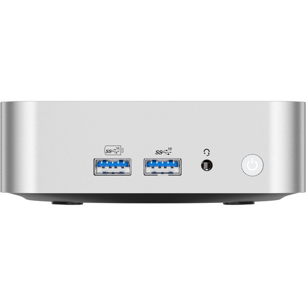 GEEKOM A6, Mini-PC - silver, Windows 11 Pro
