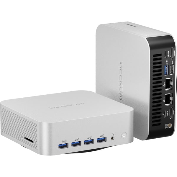 GEEKOM A7 MAX, Mini-PC - silver, Windows 11 Pro
