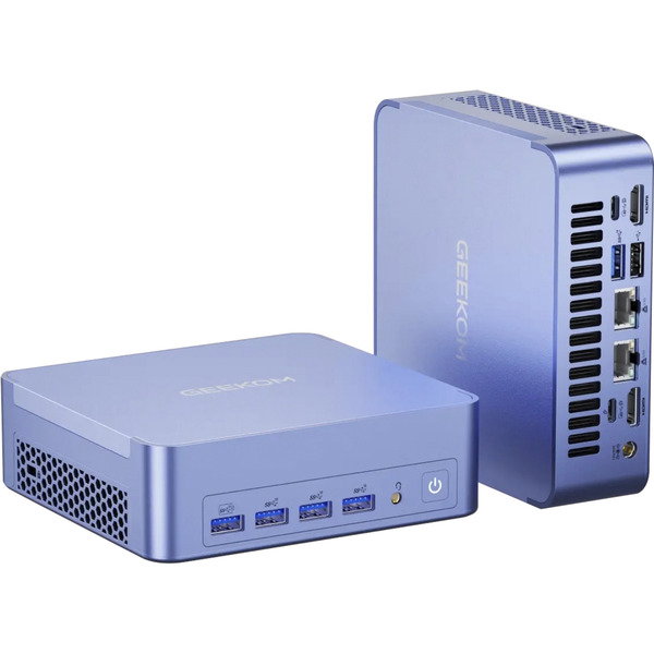 GEEKOM AX8 MAX, Mini-PC - silver, Windows 11 Pro