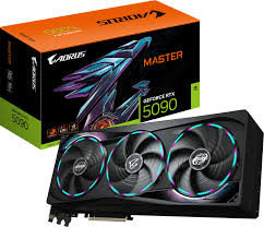 Gigabyte GeForce RTX 5090 AORUS MASTER 32G GV-N5090AORUS M-32GD 32GB GDDR7 512-bit PCIe 5.0 Desktop Graphics Card