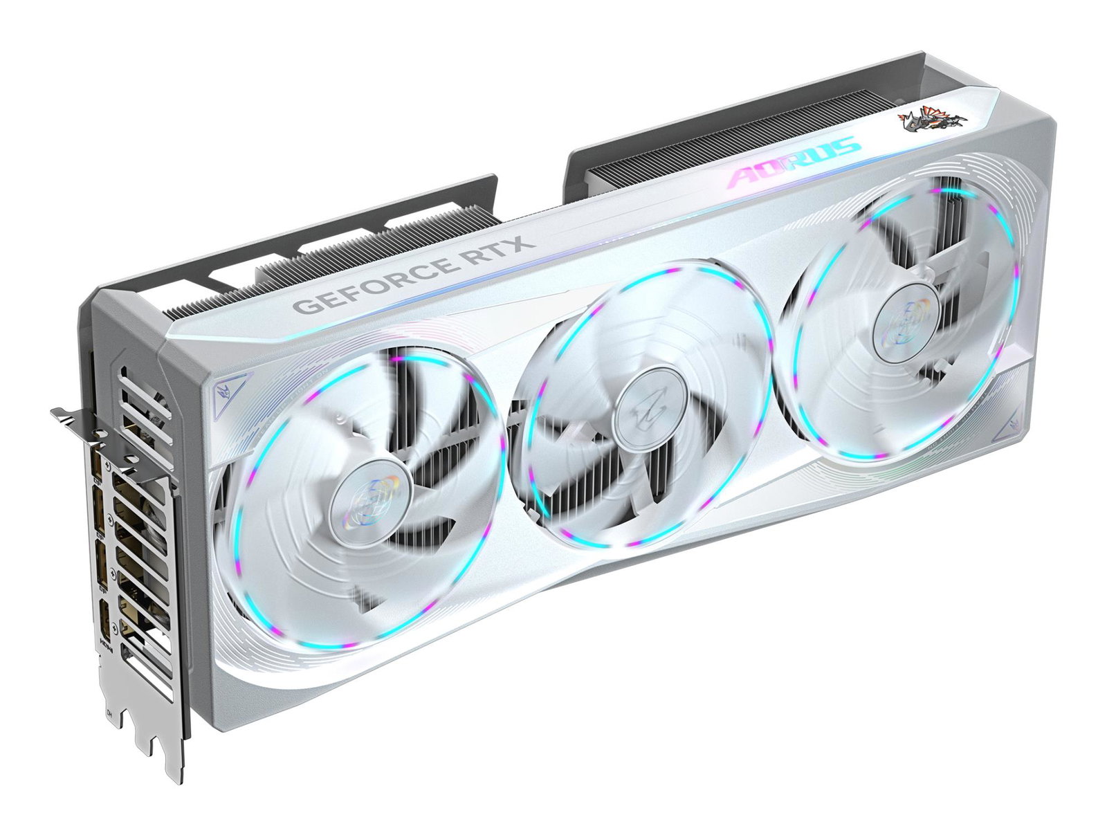 Graphics Card GIGABYTE NVIDIA GeForce RTX 5080 16 GB GDDR7 256 bit PCIE 5.0 16x GPU 2617 MHz Dual Slot Fansink 1xHDMI 3xDisplayPort GV-N5080AORUSMICE-16GD