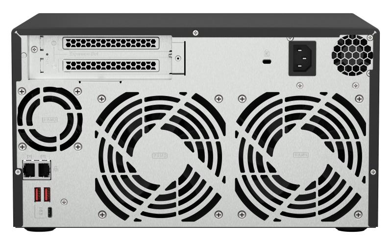 QNAP TS-873A NAS Tower Ryzen Embedded V1500B 8 GB DDR4 0 TB QNAP Turbo System Black