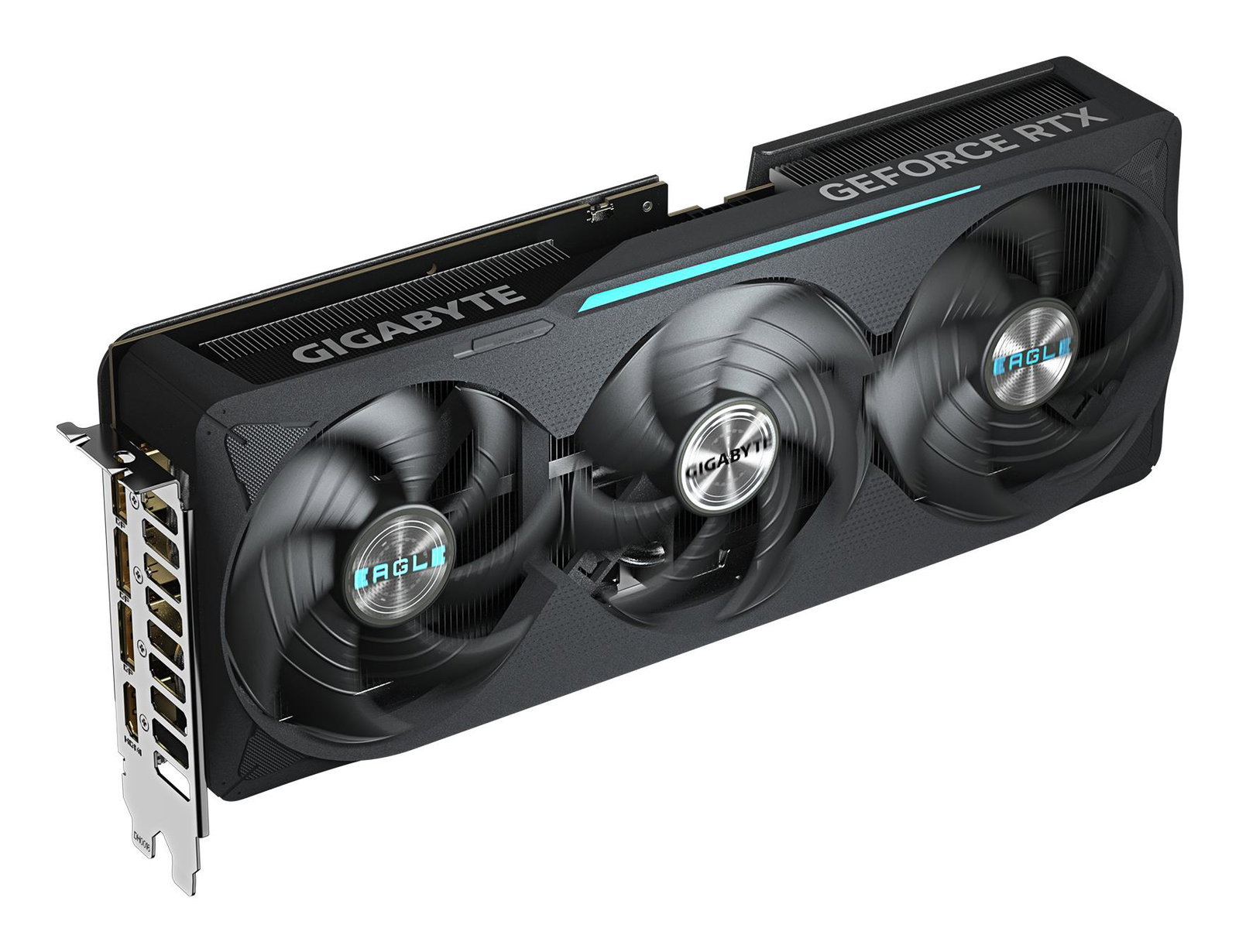 Graphics Card GIGABYTE NVIDIA GeForce RTX 5070 Ti 16 GB GDDR7 256 bit PCIE 5.0 16x Triple slot Fansink 1xHDMI 3xDisplayPort GV-N507TEAGLEOC-16GD1.0