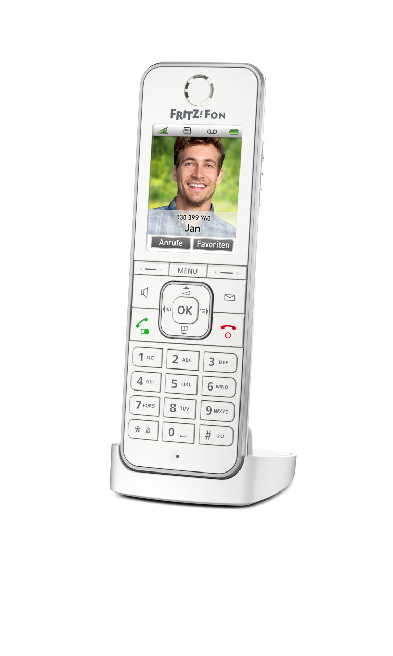 AVM C6 Dect Telephone Caller Id White