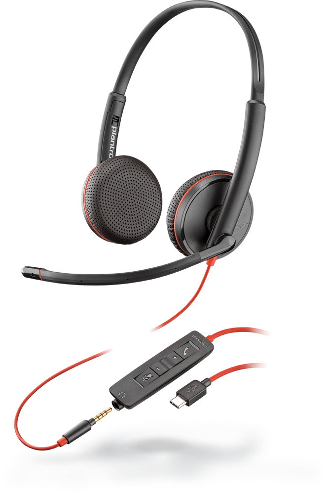 Poly Blackwire C3225 3200 Series Headset