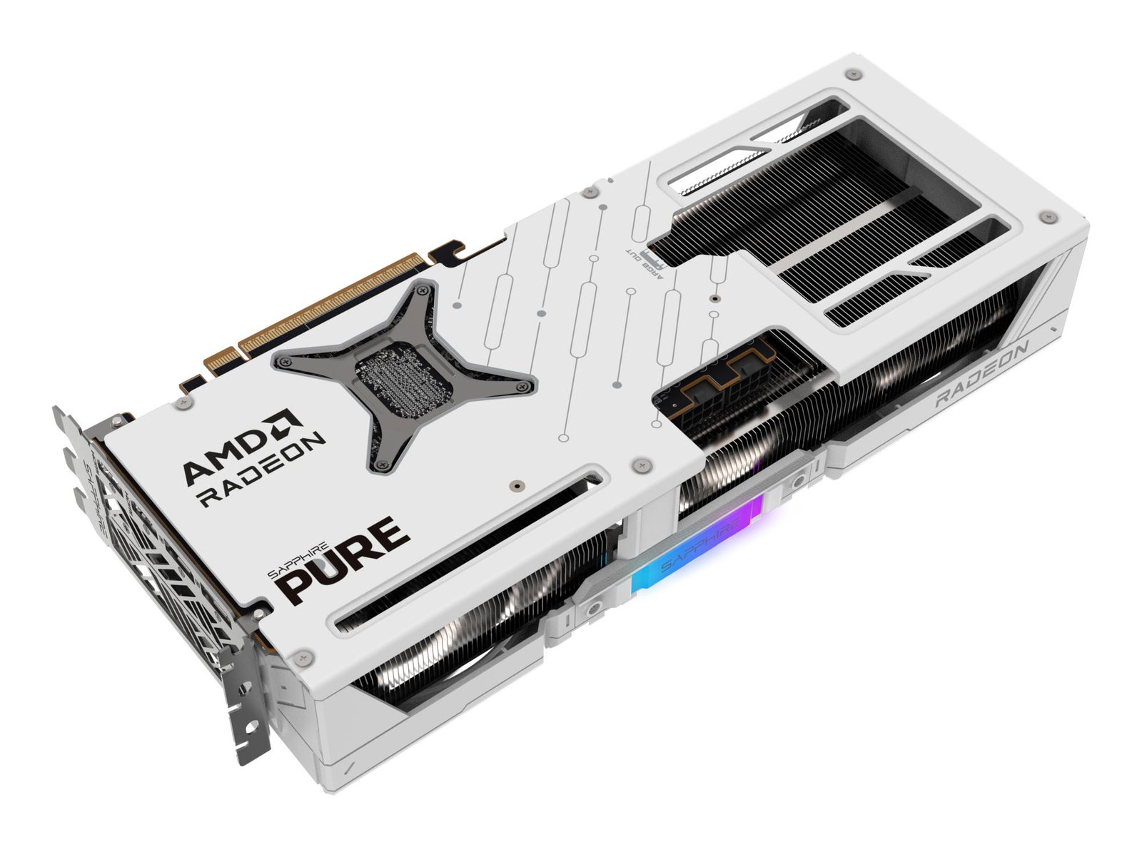 Graphics Card SAPPHIRE AMD Radeon RX 9070 16 GB GDDR6 256 bit PCIE 5.0 16x Triple slot Fansink 2xHDMI 2xDisplayPort 11349-02-20G