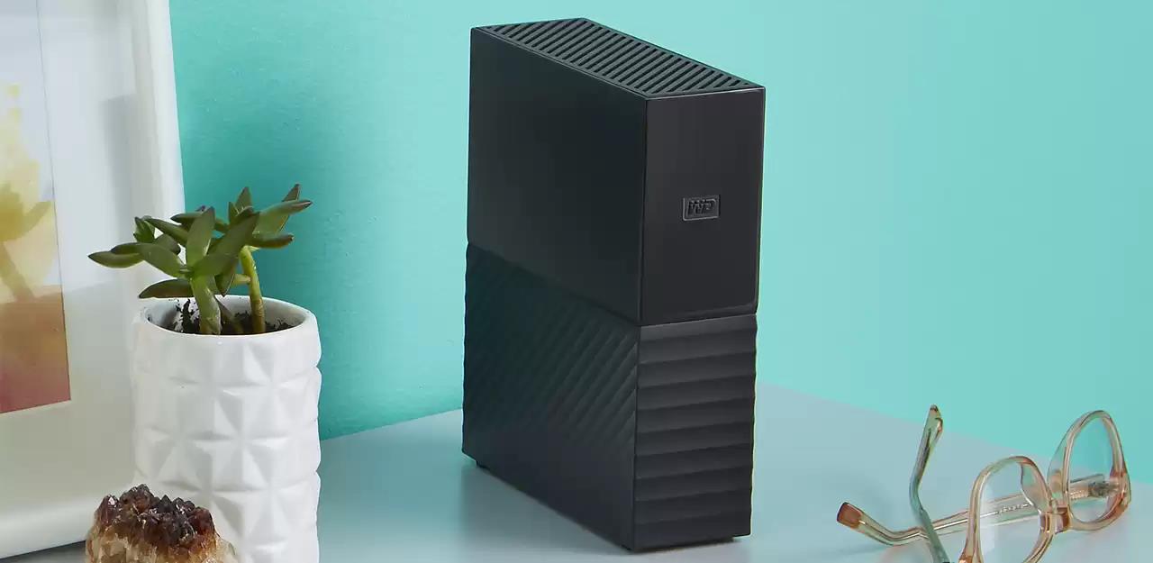 External HDD WESTERN DIGITAL My Book WDBBGB0240HBK-EESN 24TB USB 3.2 WDBBGB0240HBK-EESN