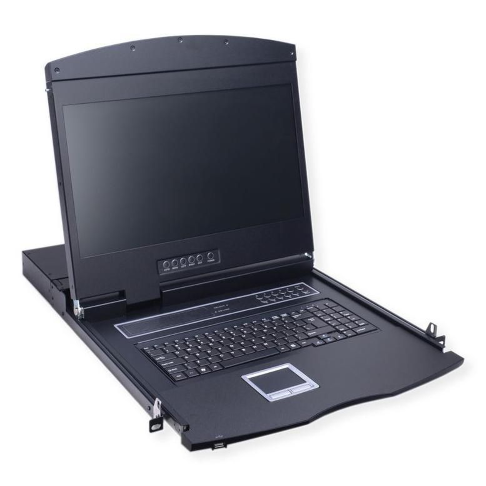VALUE KVM Console with KVM Switch 8 Ports USB Swiss 43.2cm (17 Inch)