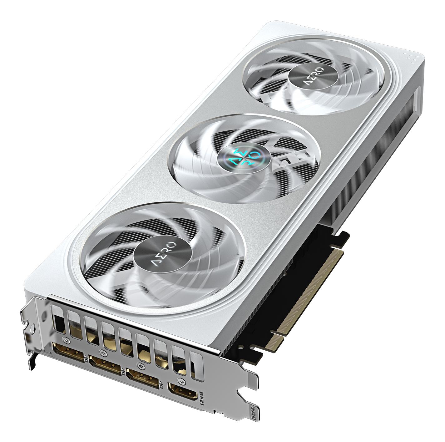 Graphics Card GIGABYTE NVIDIA GeForce RTX 5060 Ti 16 GB GDDR7 128 bit PCIE 5.0 16x GPU 2647 MHz Triple slot Fansink 1xHDMI 3xDisplayPort GV-N506TAEROOC-16GD1.0