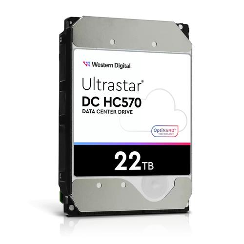 HDD WESTERN DIGITAL ULTRASTAR Ultrastar DC HC570 22TB SAS 512 MB 7200 rpm 3,5 MTBF 2500000 hours 0F48052