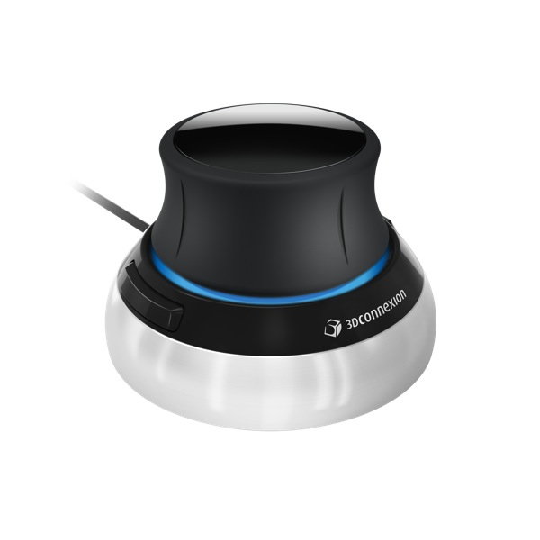 3dconnexion SpaceMouse Compact Cabling Black Silver
