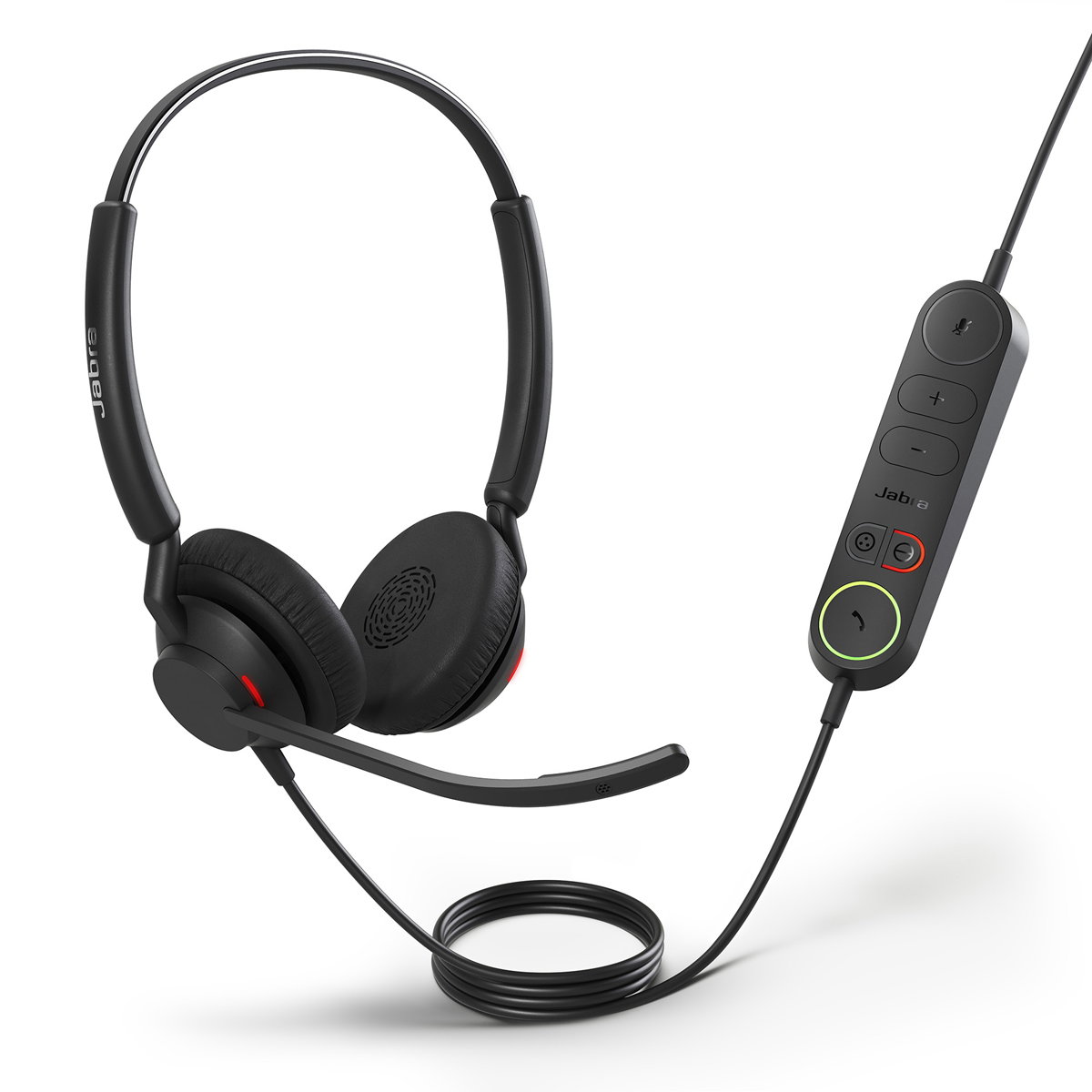 Jabra Engage 40 Black Stereo UC USB-A Inline Link