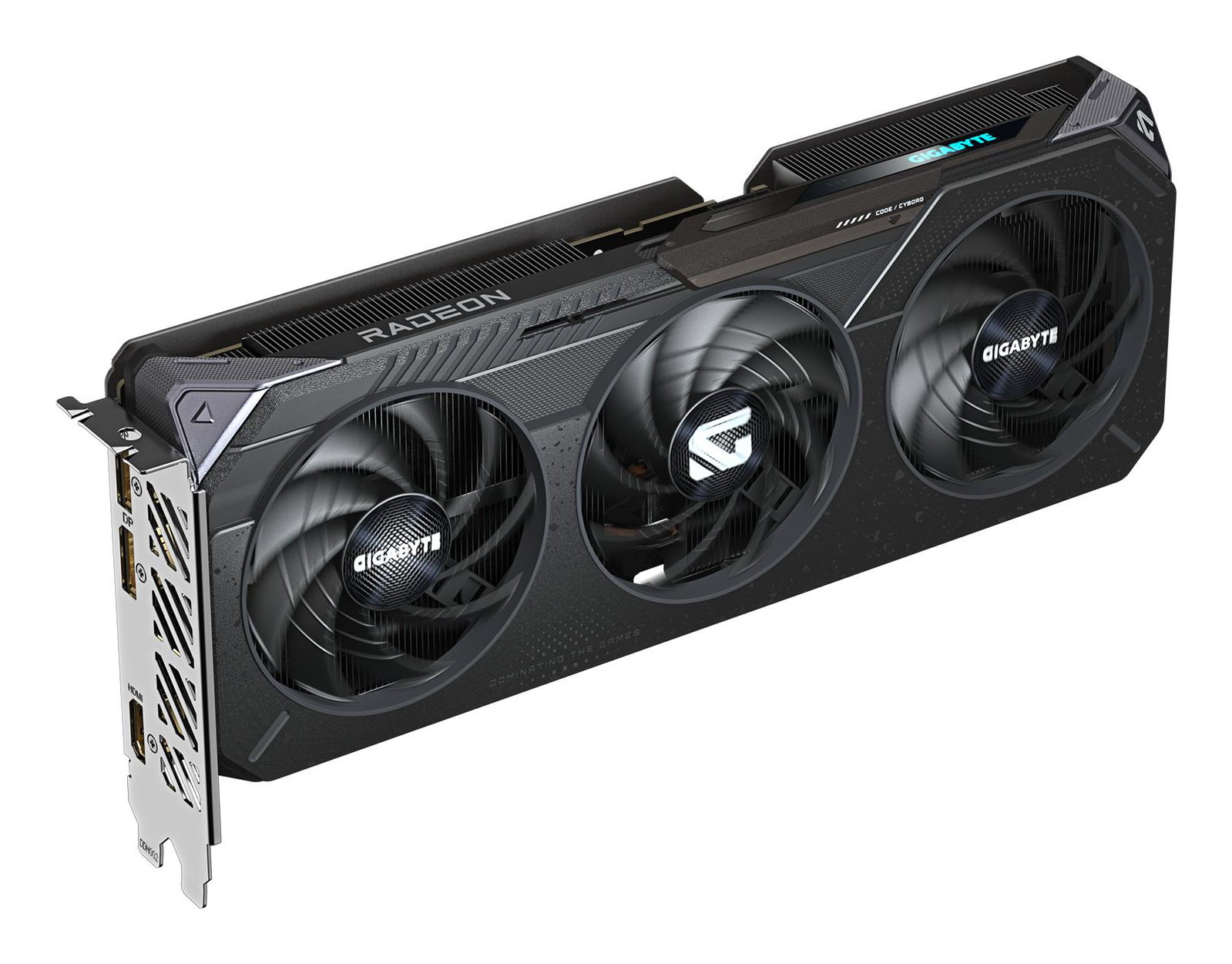 Graphics Card GIGABYTE AMD Radeon RX 9060 XT 16 GB GDDR6 128 bit PCIE 5.0 16x Triple slot Fansink GV-R9060XTGAMINGOC-16GD
