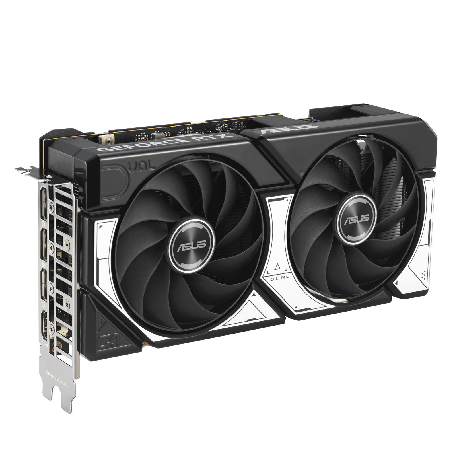 Graphics Card ASUS NVIDIA GeForce RTX 5060 8 GB GDDR7 128 bit PCIE 5.0 16x Dual Slot Fansink 1xHDMI 3xDisplayPort DUAL-RTX5060-O8G