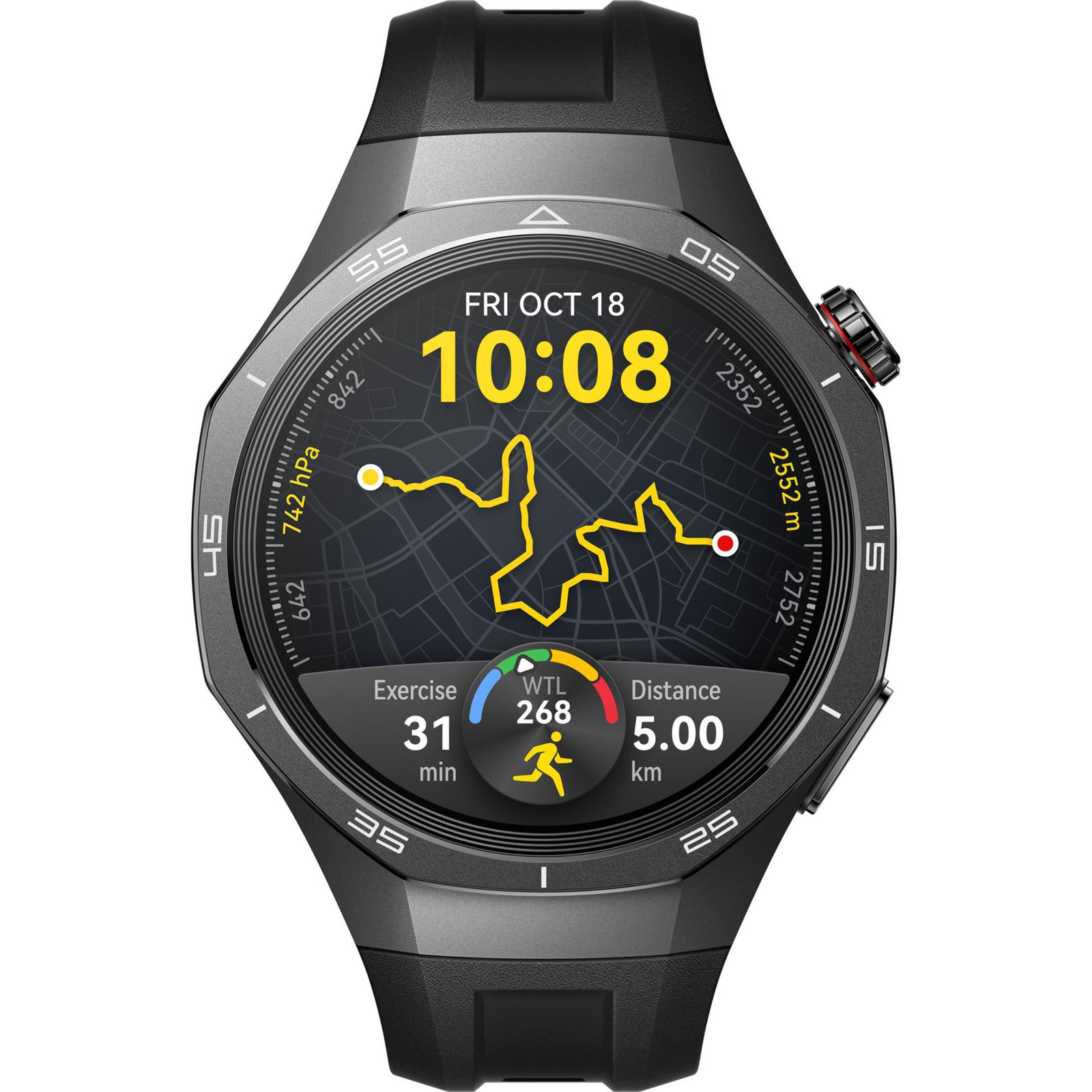 Huawei Watch GT5 PRO 46mm Vili-B29F Black (55020DKD)