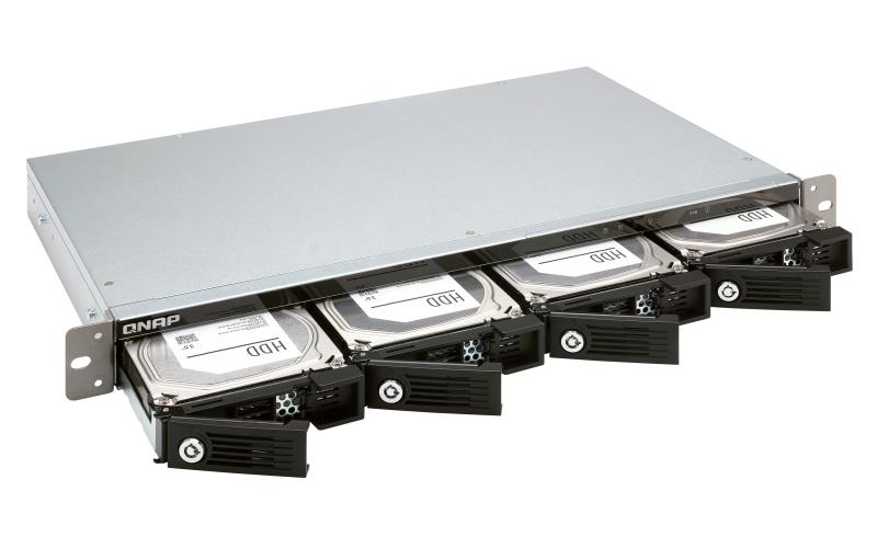 NAS STORAGE RACKST 4BAY 1U/USB3 TR-004U QNAP