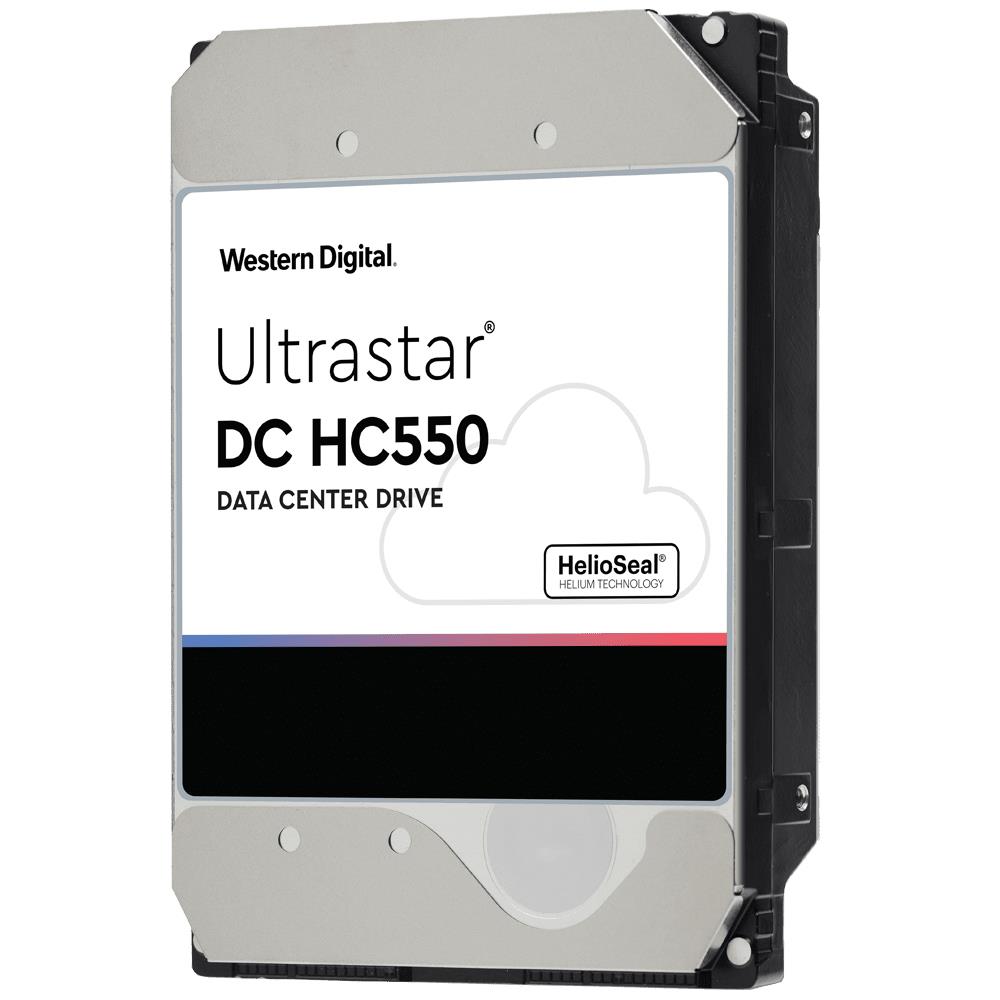 HDD WESTERN DIGITAL ULTRASTAR Ultrastar DC HC550 WUH721816AL5204 16TB SAS 7200 rpm 3,5 MTBF 2500000 hours 0F38357