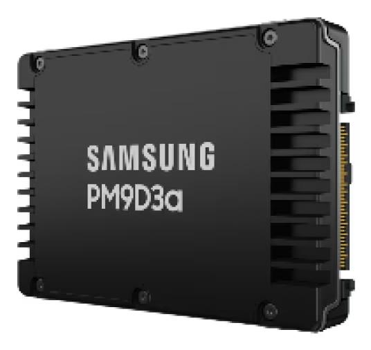 SSD SAMSUNG SSD series PM9D3A 1.92TB PCIe Gen5 NVMe Write speed 3500 MBytes/sec Read speed 12000 MBytes/sec Form Factor 2,5 MZWL61T9HFLT-00AW7