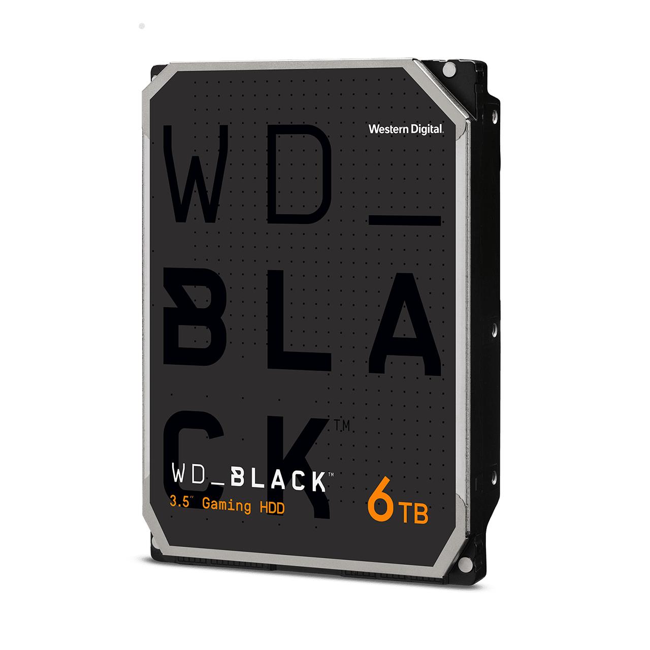 HDD WESTERN DIGITAL Black 6TB SATA 128 MB 7200 rpm 3,5 WD6004FZWX
