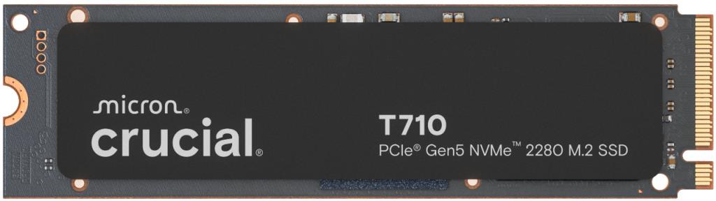 SSD CRUCIAL T710 2TB M.2 PCIe Gen5 NVMe Write speed 13800 MBytes/sec Read speed 14500 MBytes/sec TBW 1200 TB CT2000T710SSD8