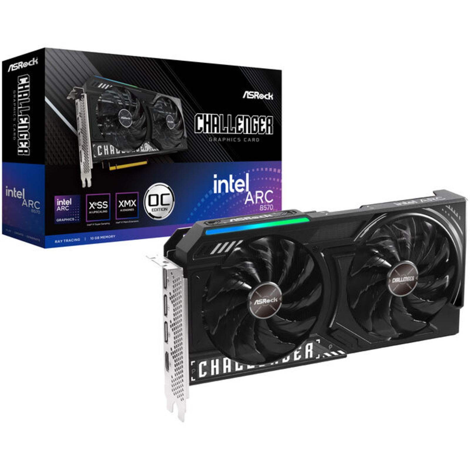 ASRock Challenger Intel Arc B570 10GB OC 10GB