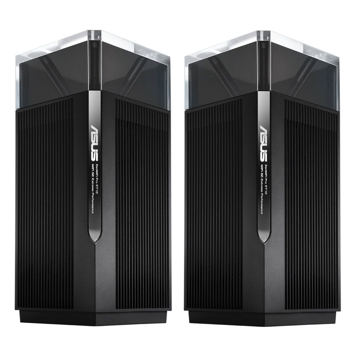 ASUS WL-router ZenWiFi Pro ET12 AX11000 Set of 2 Black