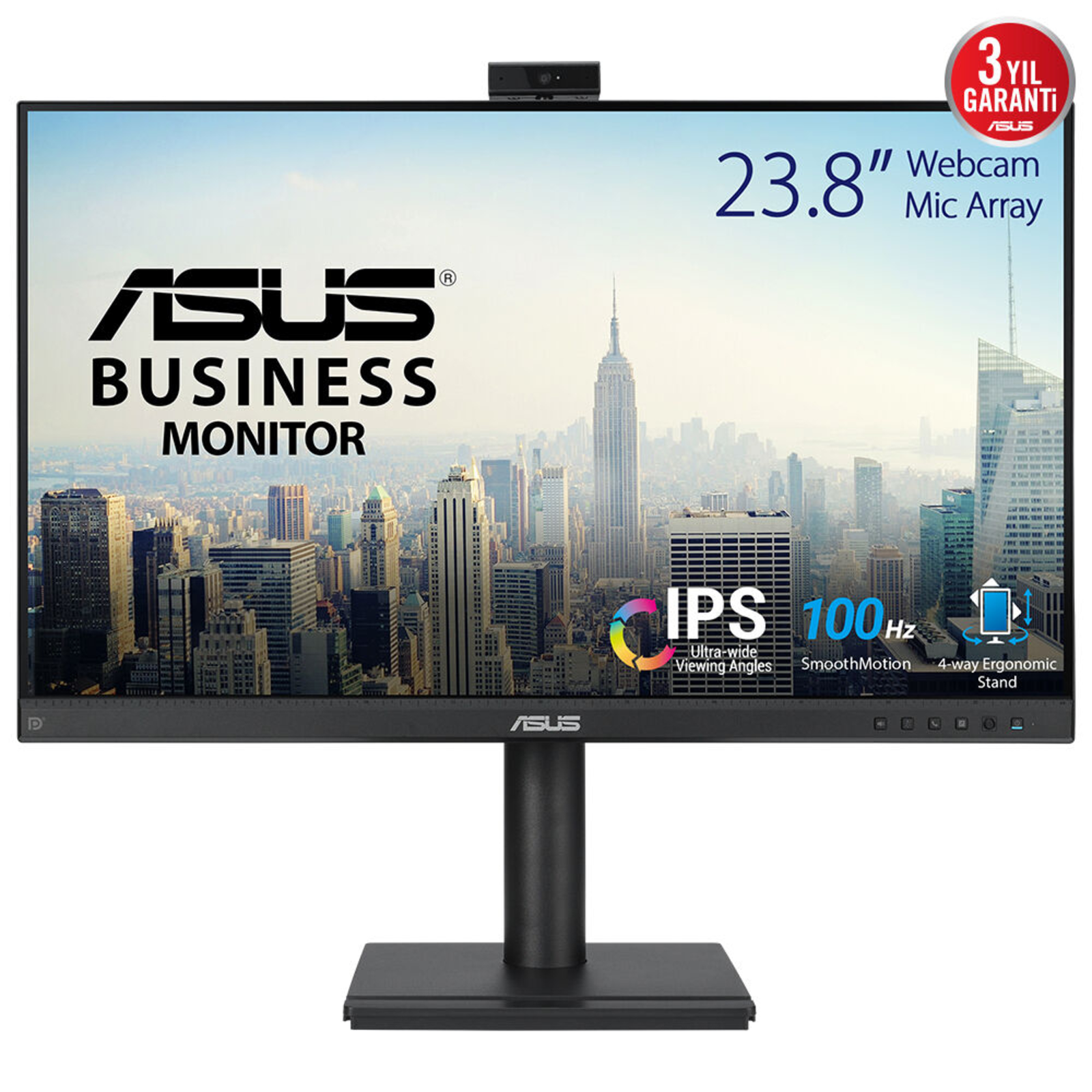 ASUS BE249QFK computer monitor 60.5 cm (23.8