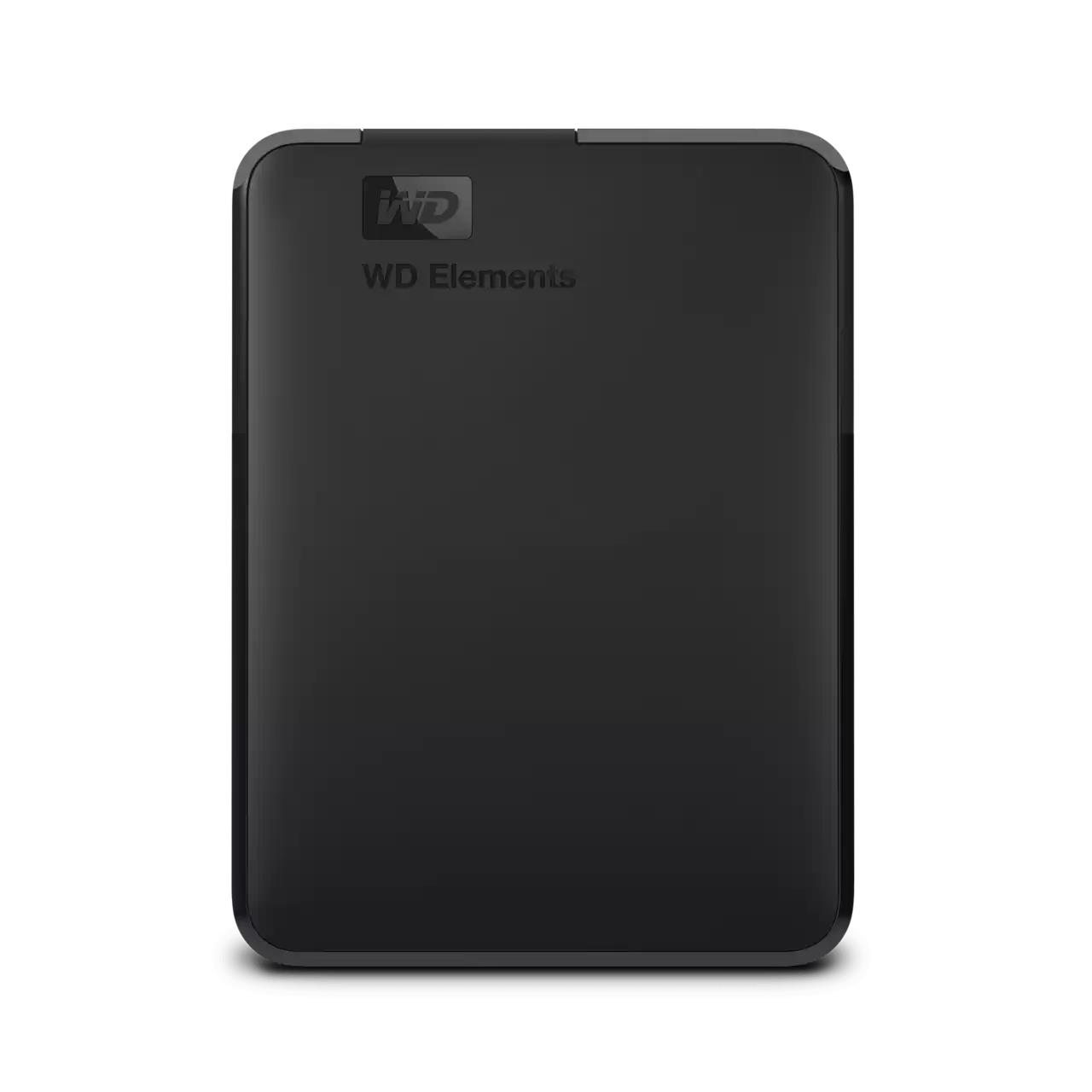 External HDD WESTERN DIGITAL Elements Portable WDBHJS0060BBK-WESN 6TB USB 3.0 Colour Black WDBHJS0060BBK-WESN