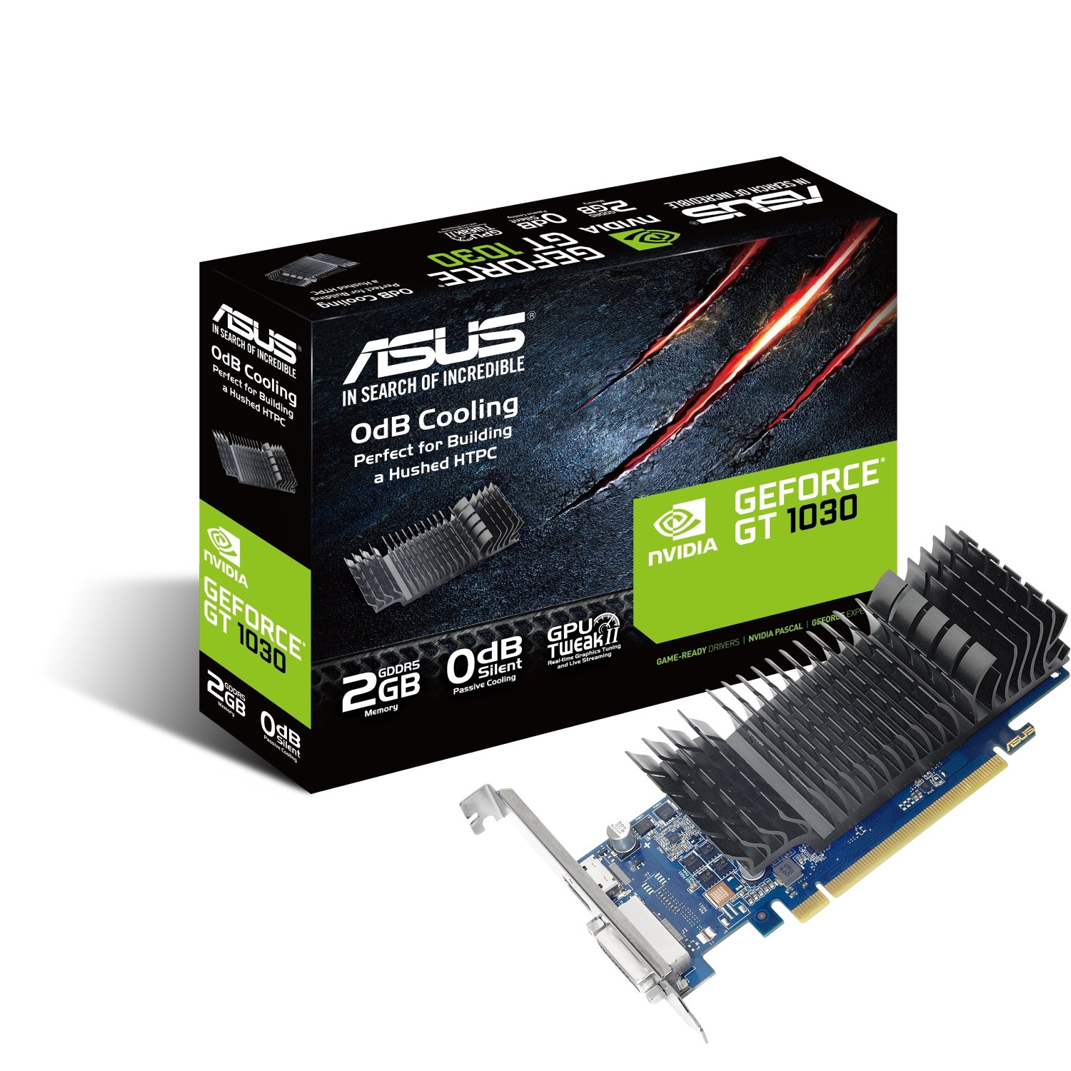 ASUS GT1030-SL-2G-BRK NVIDIA GeForce GT 1030 2 GB GDDR5