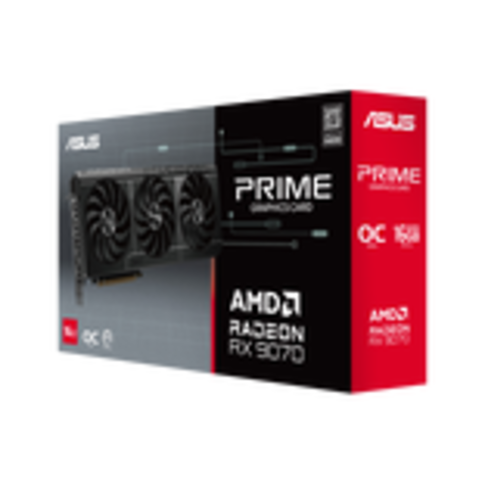 ASUS Prime -RX9070-O16G-EVO AMD Radeon RX 9070 16 GB GDDR6
