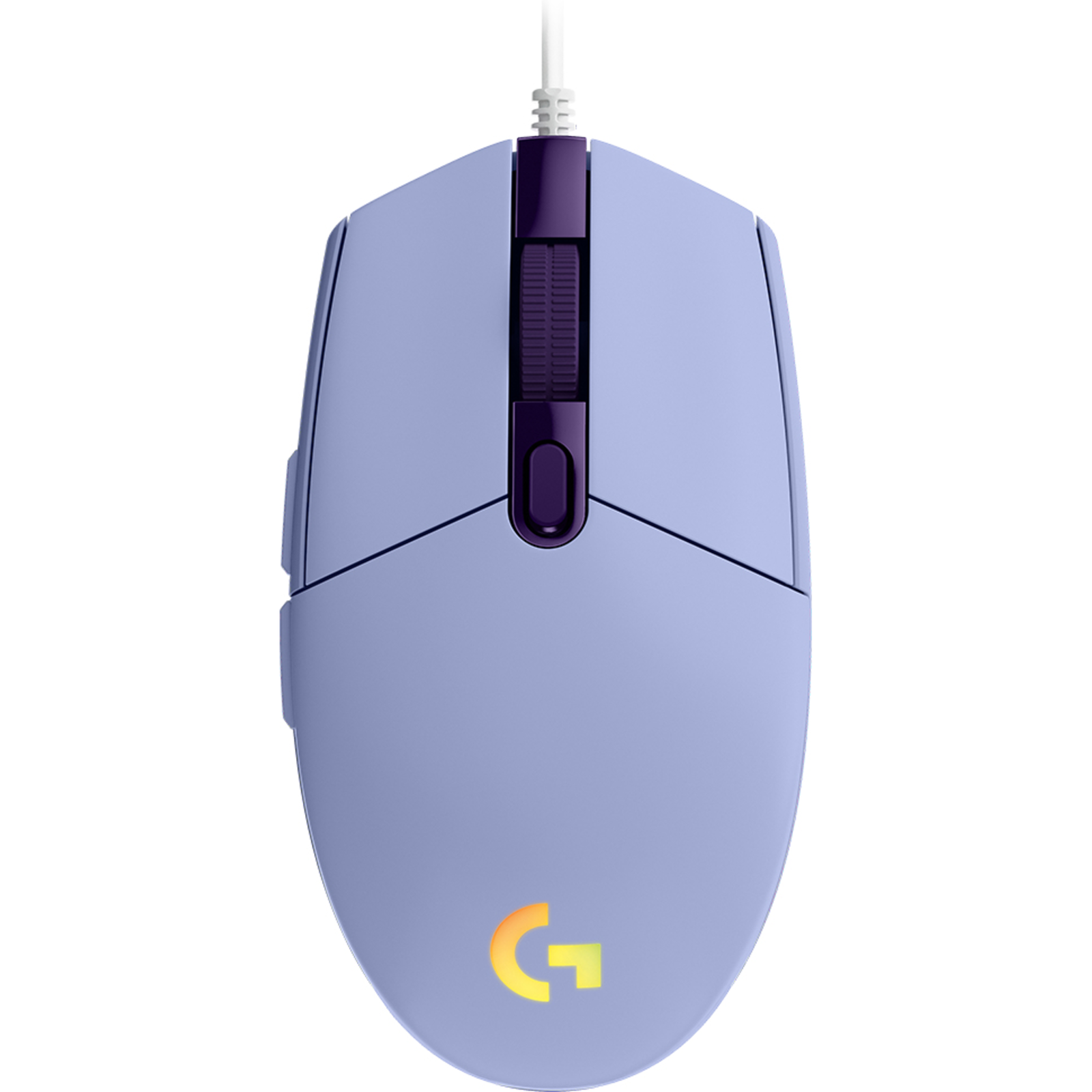 LogitechgG102 Lightsync USB Type-A 8000 DPI 1 Ms Purple