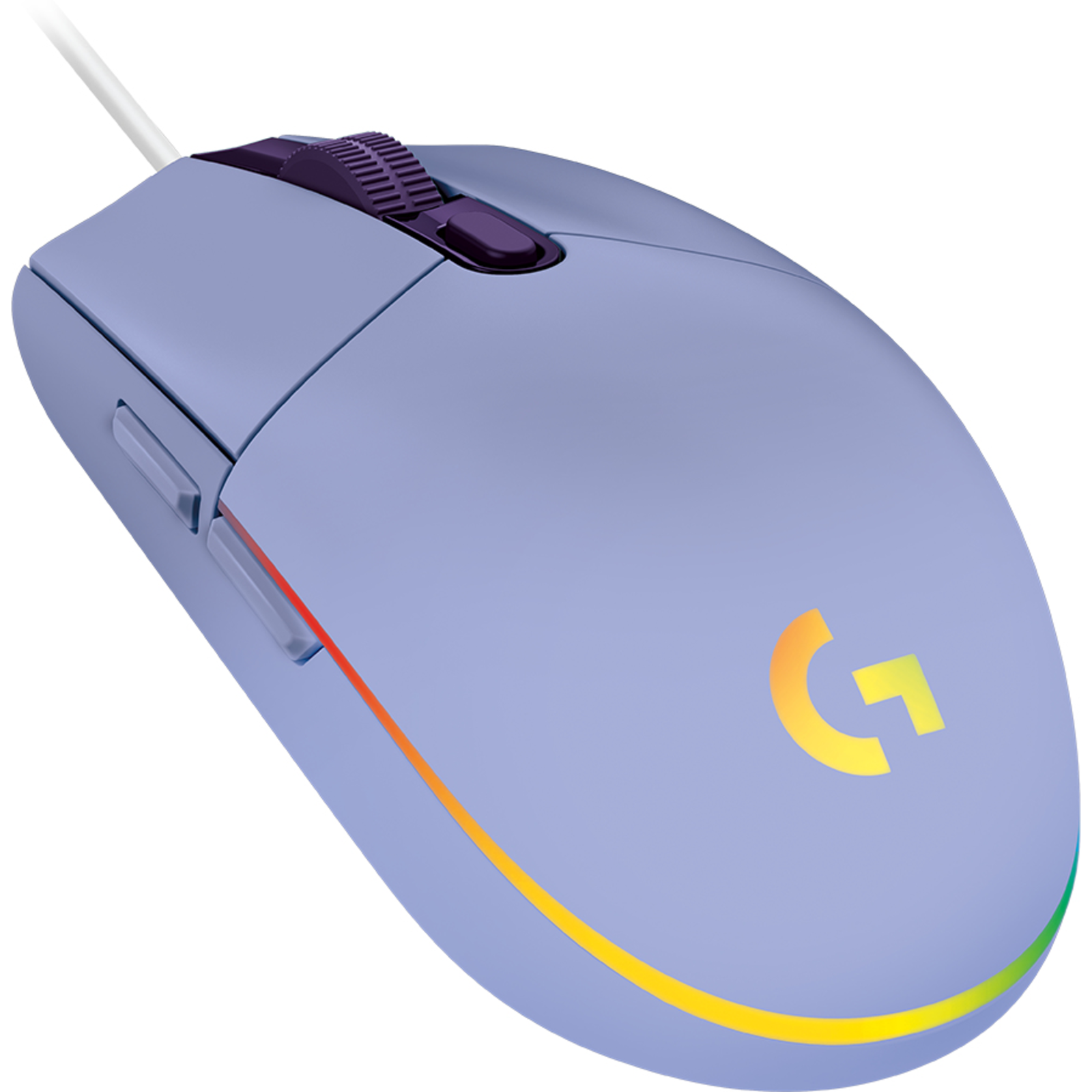 LogitechgG102 Lightsync USB Type-A 8000 DPI 1 Ms Purple