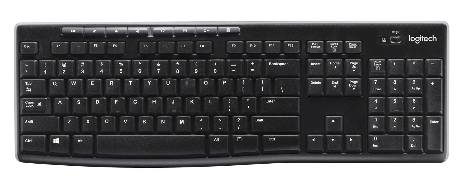 Logitech WIRELESS KEYBOARD K270 GERMAN