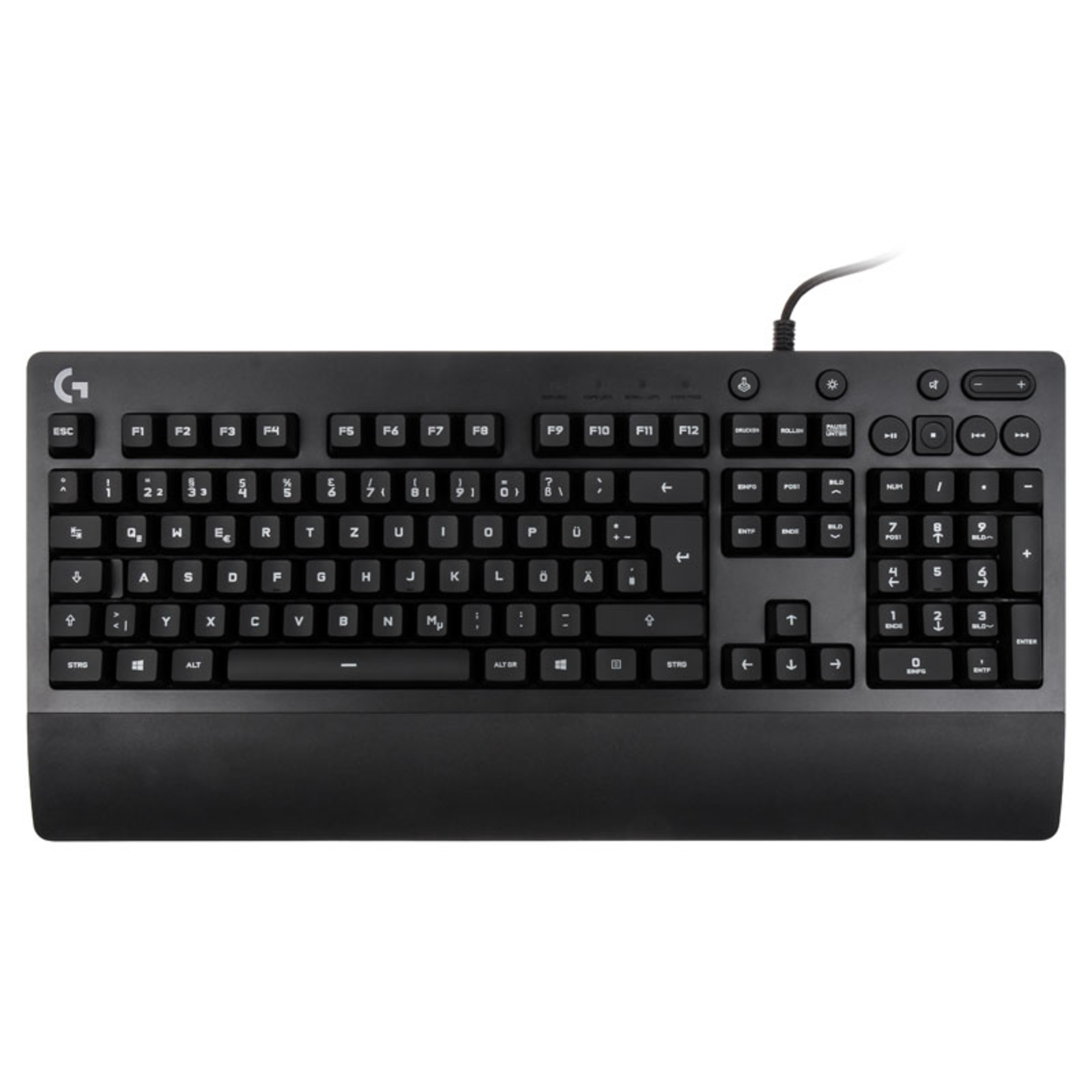 Logitech Keyboard Prodigy G213 Black 920-008087 QWERTZ