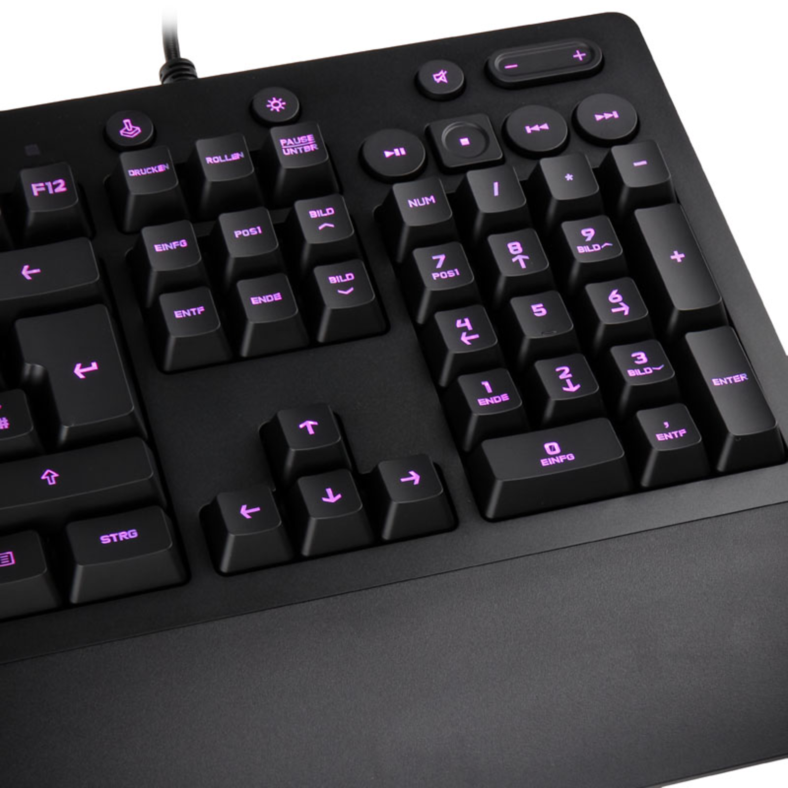Logitech Keyboard Prodigy G213 Black 920-008087 QWERTZ