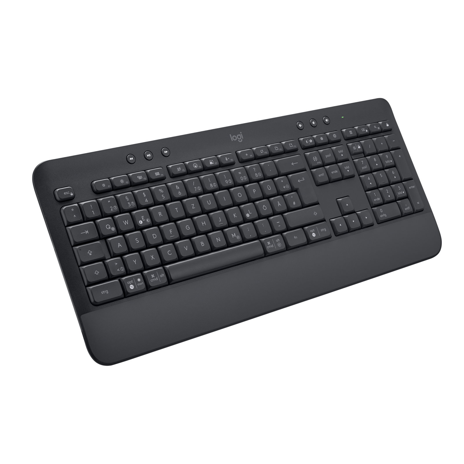 Logitech Signature K650 Keyboard Bluetooth QWERTZ German Graphite