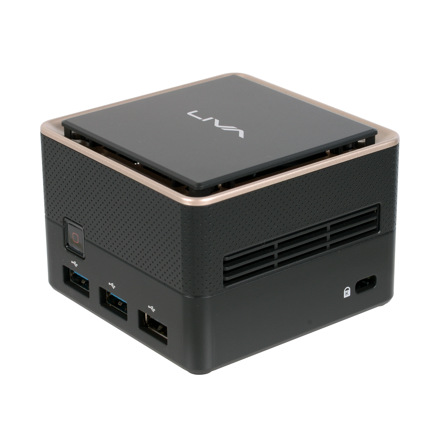 ECS Elitegroup LIVA Q3 Plus-V1605 Mini PC AMD 8GB 128GB Black
