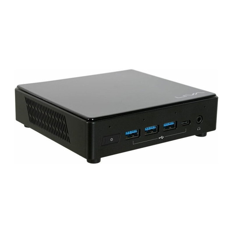 ECS Elitegroup LIVA Z3 Plus USFF Mini-PC Barebone DDR4-SDRAM PCI Express Wi-Fi 6 802.11ax 90 W