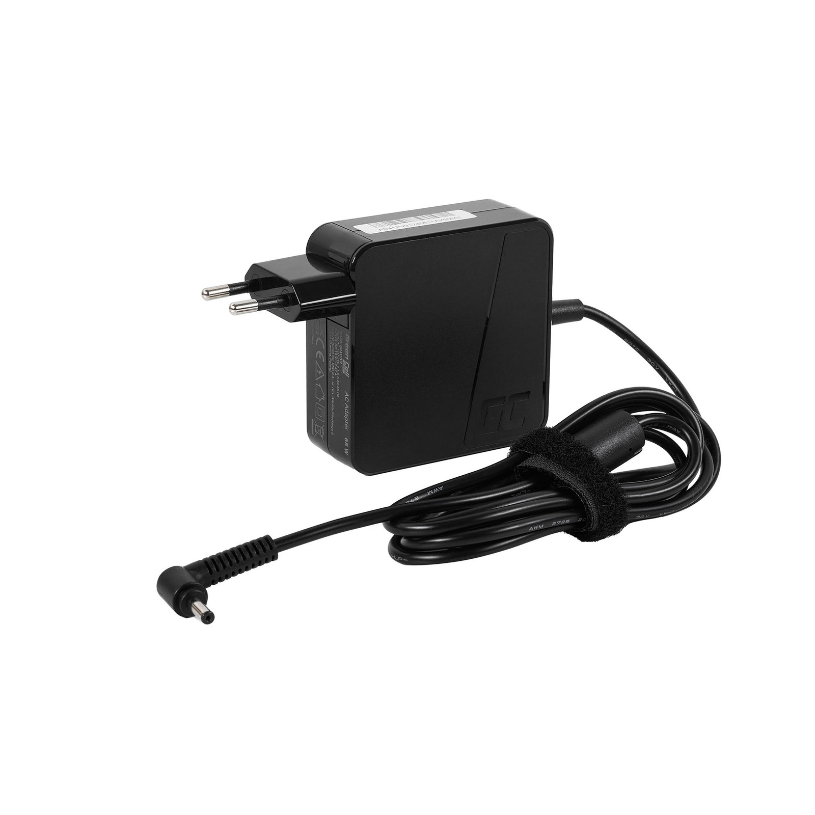 Greencell Laptop Charger 19V 3.42A 65W Asus F553 F553M F553MA R540L R540S X540S X553 X553M X553MA