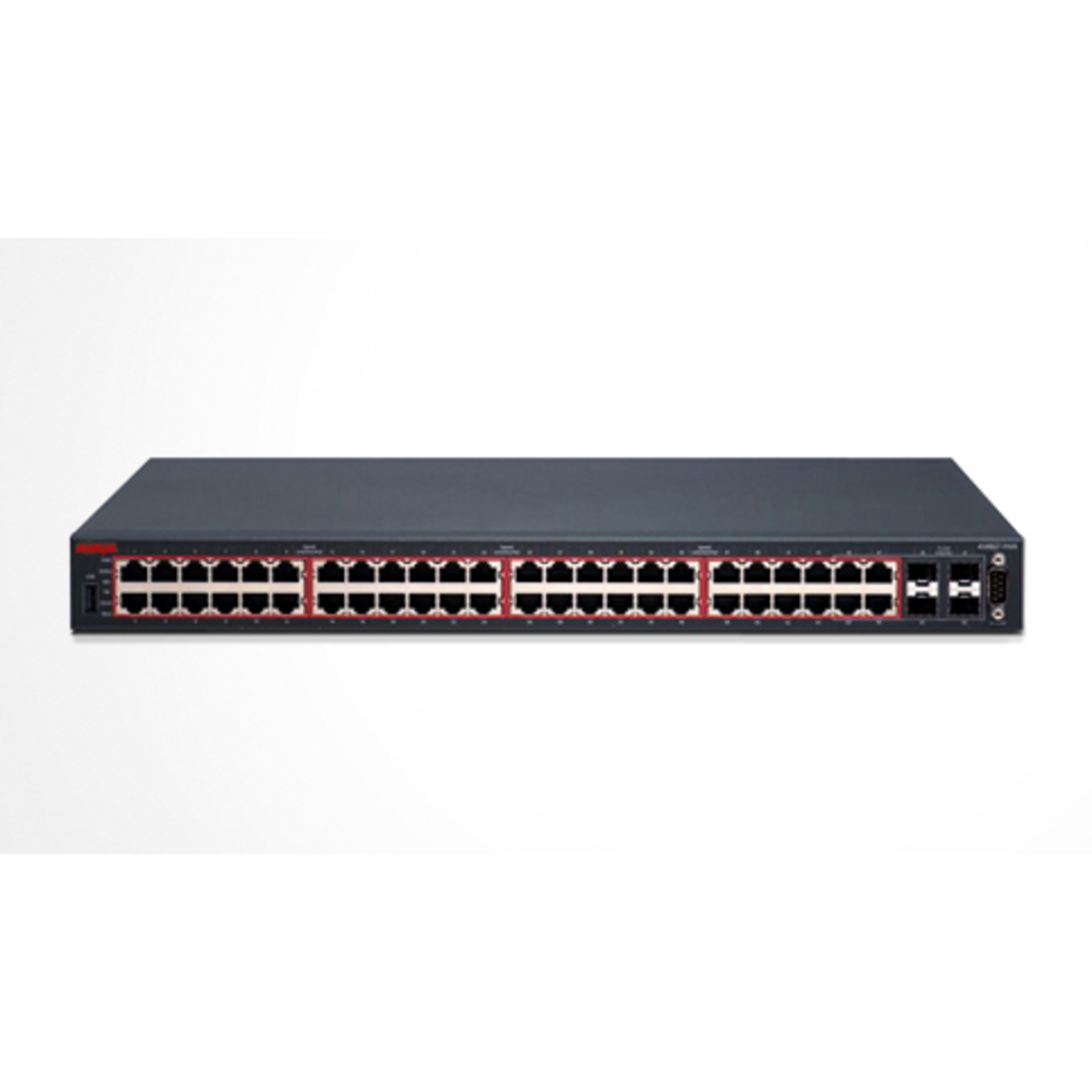 Avaya Ethernet Routing Switch 4548GT-PWR Managed 48 X 101001000 PoE + 4 Shared SFP Desktop