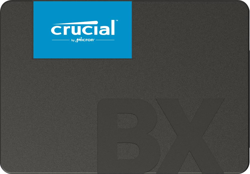 SSD CRUCIAL BX500 2TB SATA 3.0 Write speed 500 MBytes/sec Read speed 540 MBytes/sec 2,5 TBW 720 TB MTBF 1500000 hours CT2000BX500SSD1