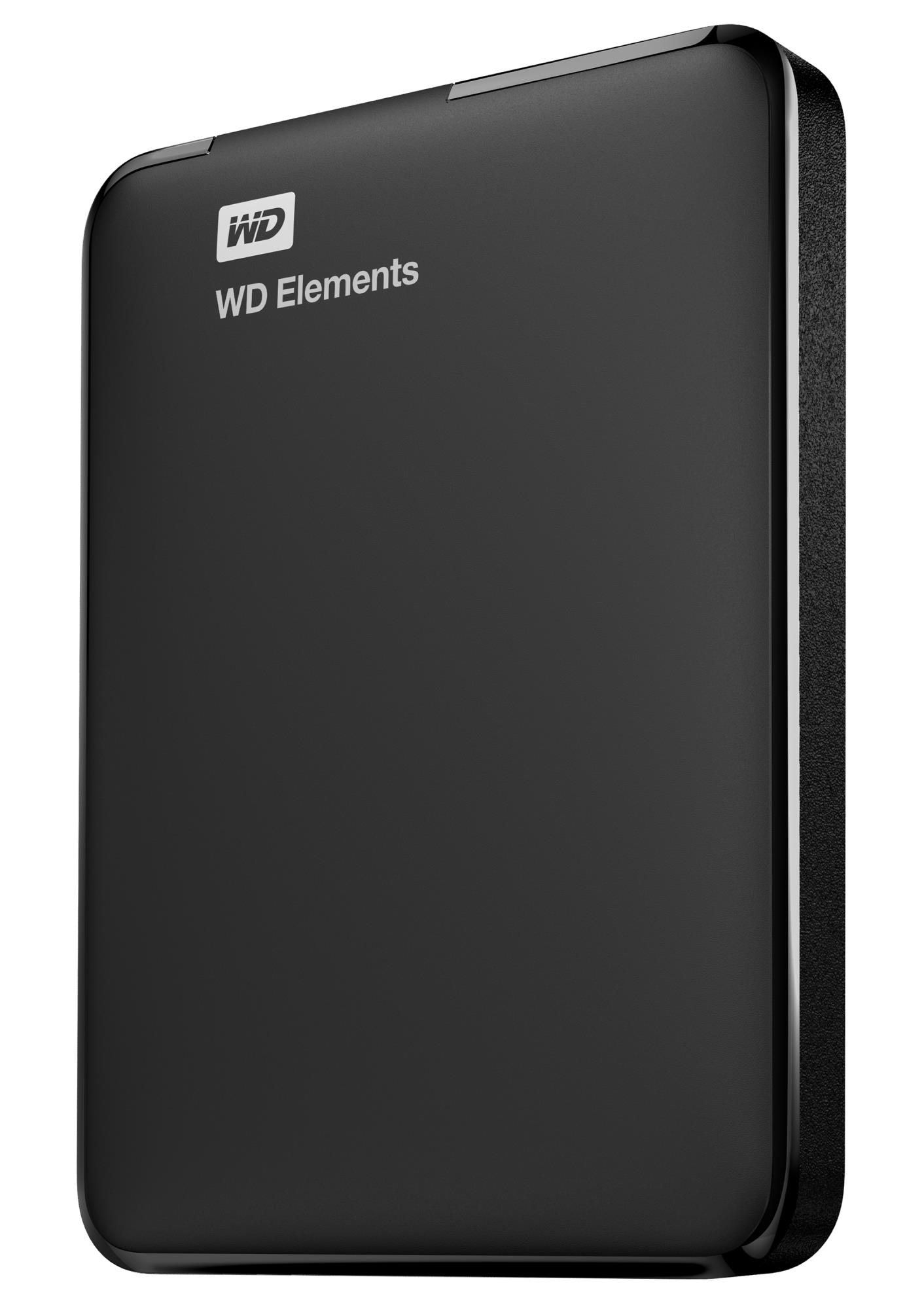External HDD WESTERN DIGITAL Elements Portable 2TB USB 3.0 Colour Black WDBU6Y0020BBK-WESN