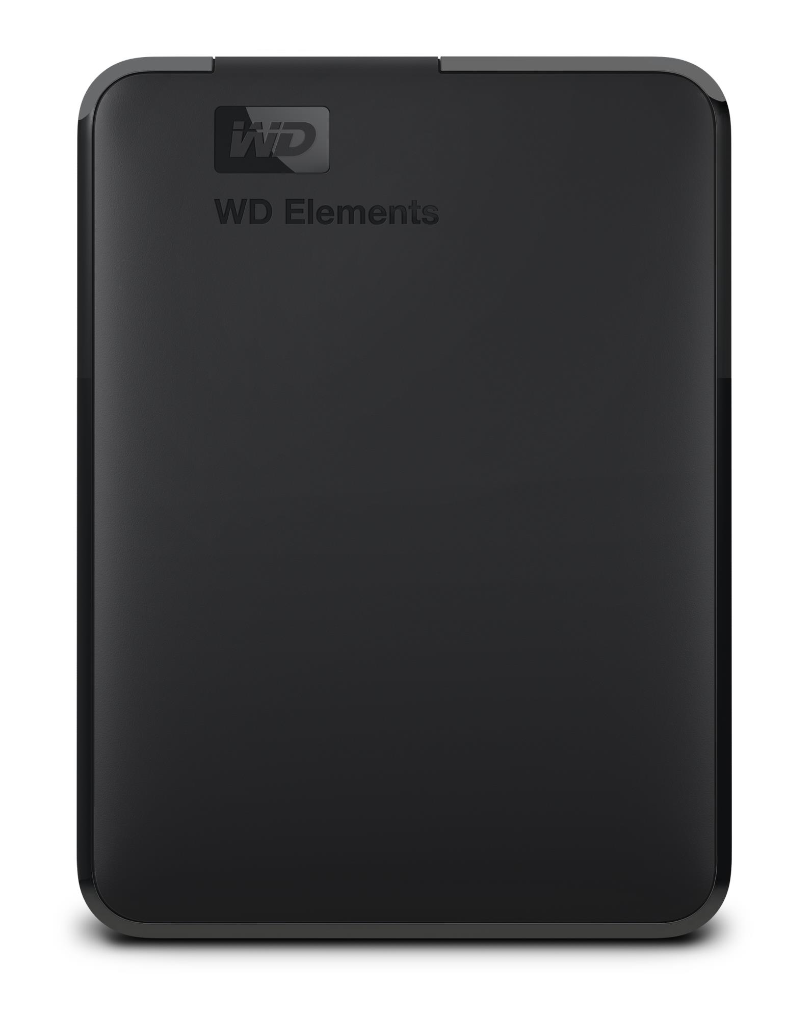 External HDD WESTERN DIGITAL Elements Portable 2TB USB 3.0 Colour Black WDBU6Y0020BBK-WESN